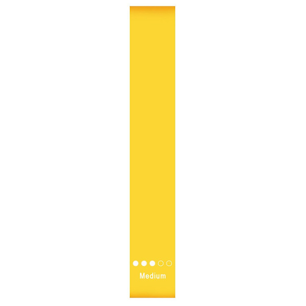 Elastiskt Träningsband - Medium Yellow Medium