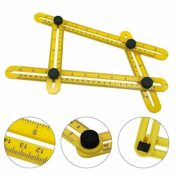 Säädettävä kulmamitta Yellow