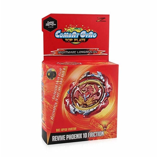 Combat Gyro Top Plate - Revive Phoenix 10 Friction multifärg