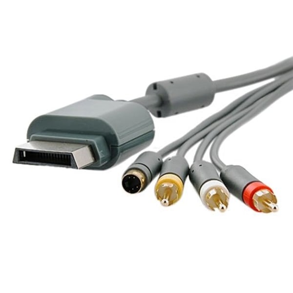 S terminal / AV terminals till XBOX 360 interface grå