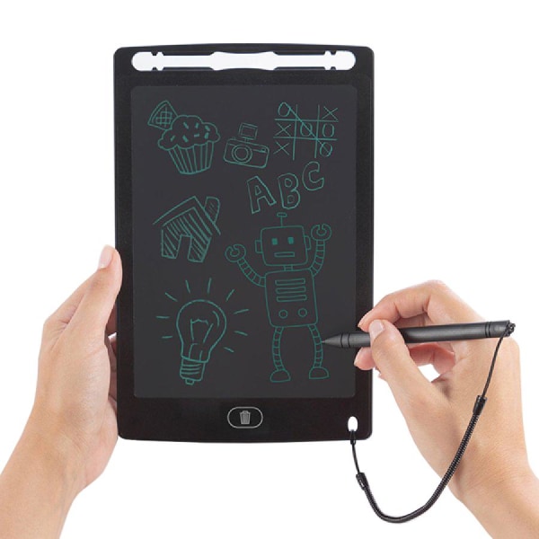 Digital Tegne- og Skriveplade med LCD-Skærm Black