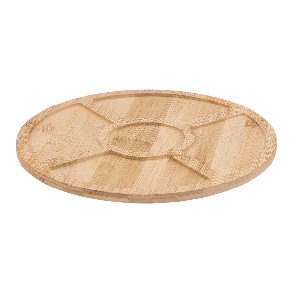 Serveringsbakke med 5 skåle White