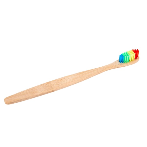 Bambus Tandbørster - Regnbue Multicolor
