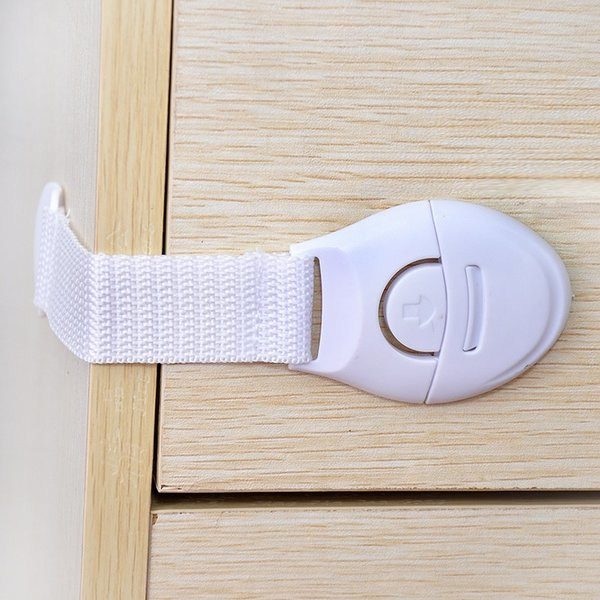 2-pack Lapsilukko / Kaappisuoja - Extra vahva kiinnike White