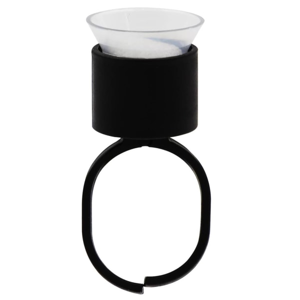 Bläckkopp - Microblading - Fingerring - 20 st Svart