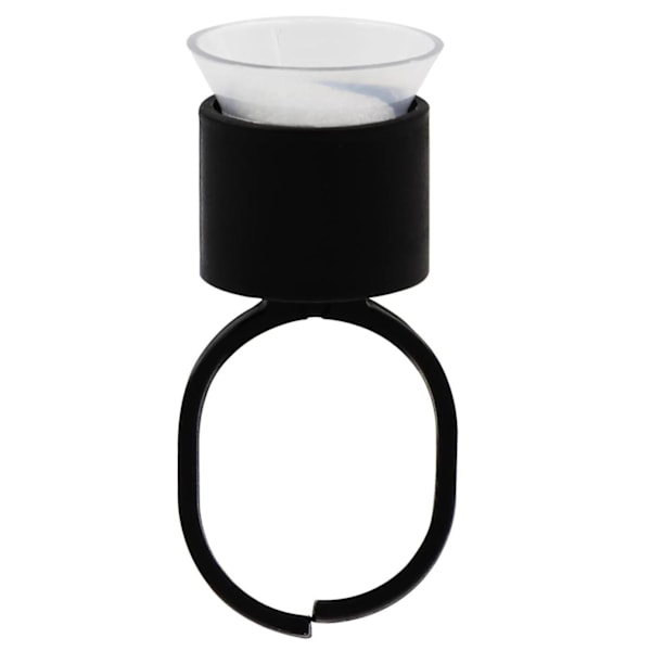 Blækkop - microblading - fingerring - 20 stk Black