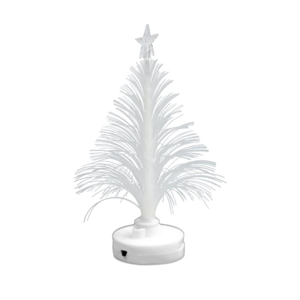 Lysende Mini LED-juletræ White