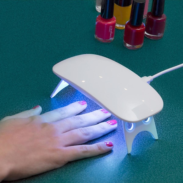 UV/LED Kynsilamppu Mini - Valkoinen White
