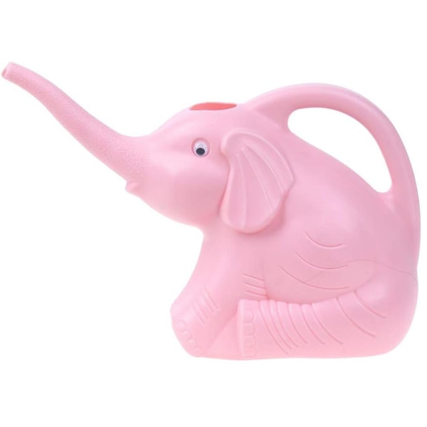 Elefantin muotoinen kastelukannu - vaaleanpunainen Pink
