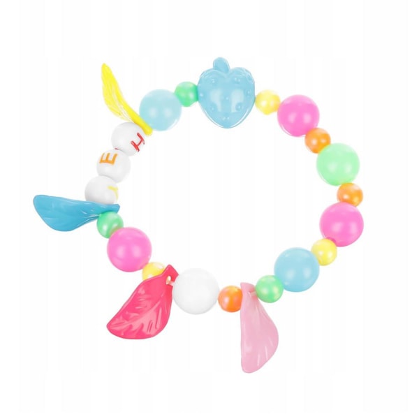Farverige perler til smykkefremstilling til børn Multicolor