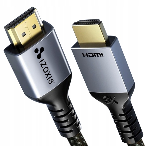 HDMI-kabel - 8K - 2 m grå