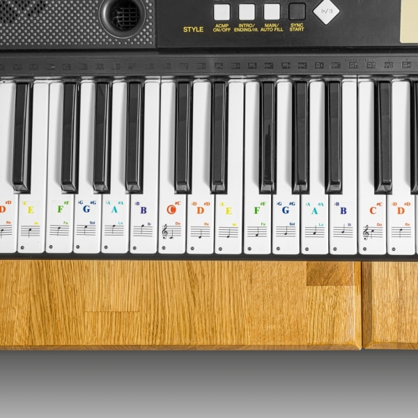 Klistermærker til klaver Multicolor