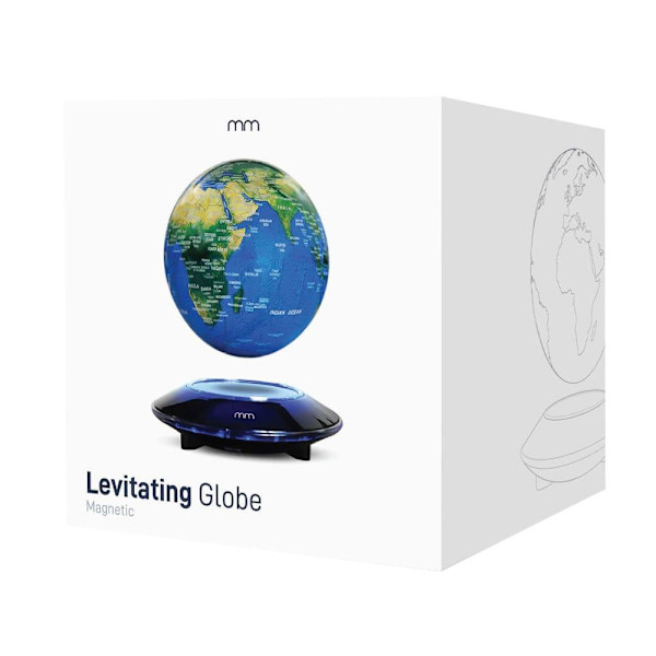 Leviterande Jordglob multifärg