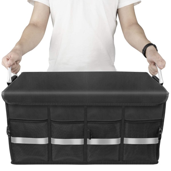 Organisationsboks til bagagerum - 50 l Black