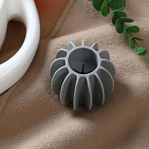 Vaskekugler af silikone - 3 stk Grey