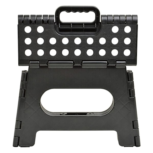 Sammenfoldelig Skammel - Sort Black