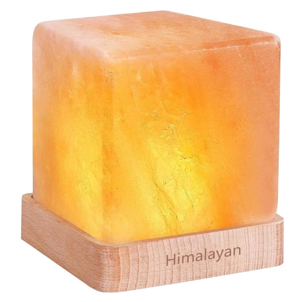 Lampe af Himalaya Salt Pink