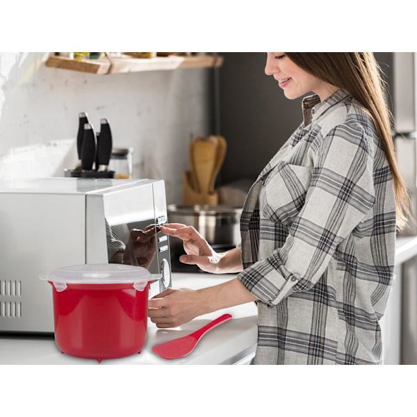 Riisikeitin mikroaaltouuniin Red