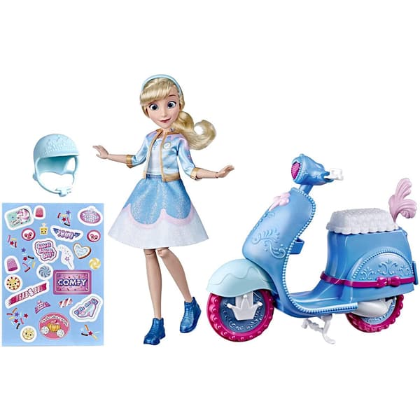 Disney, Legesæt - Cinderellas Scooter Multicolor