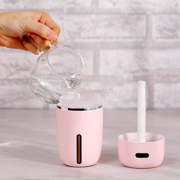 iHumidifier yövalolla - Vaaleanpunainen Pink