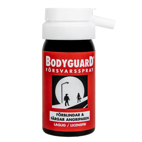 Bodyguard Turvasumutin Original Red, Sokaisee ja Värjää Red