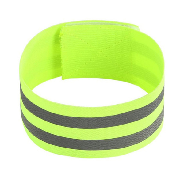 2x Elastiska Reflexband - Gul Gul