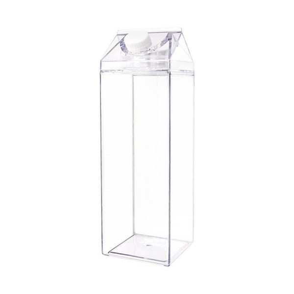 Muovipullo - maitotölkki - 1000 ml Transparent