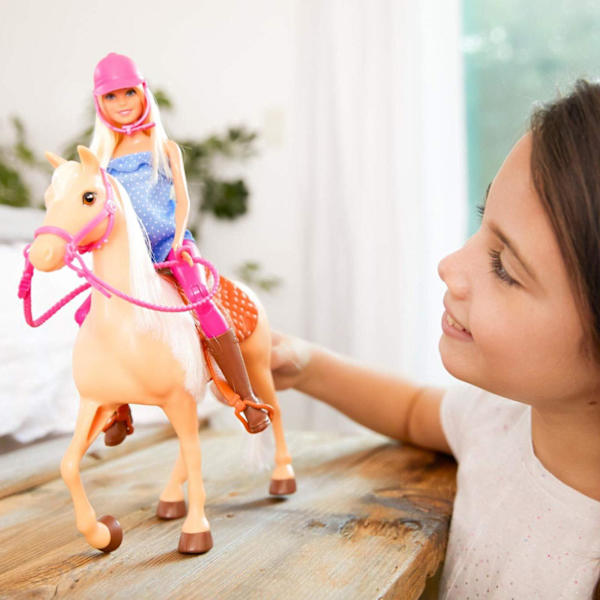 Barbie - Dukke og Hest Multicolor