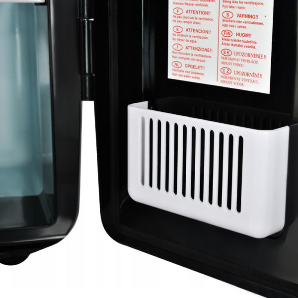 Minikøleskab 4 liter - Sort Black