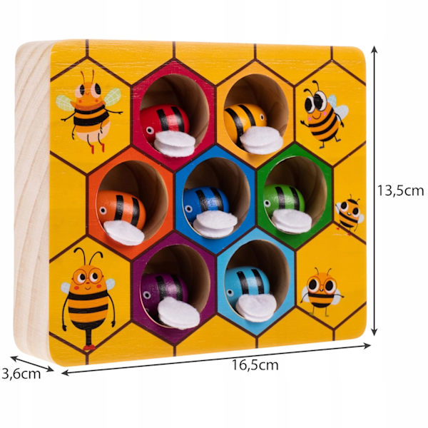 Pelit puussa - pyydys mehiläisiä - hunajakakku Multicolor