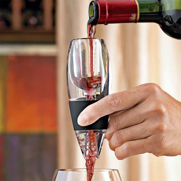 Viinikarahvi - Magic Wine Decanter Black