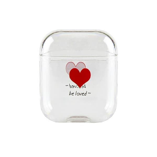 Suojakotelo AirPods - Be Loved Transparent