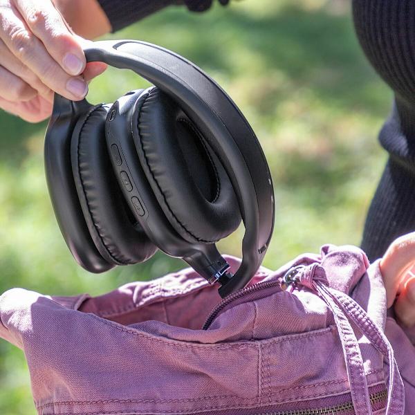 Wireless Headset with Microphone Black