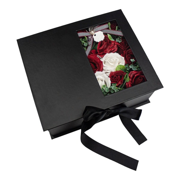 Presentbox med Blommor och Tvål multifärg