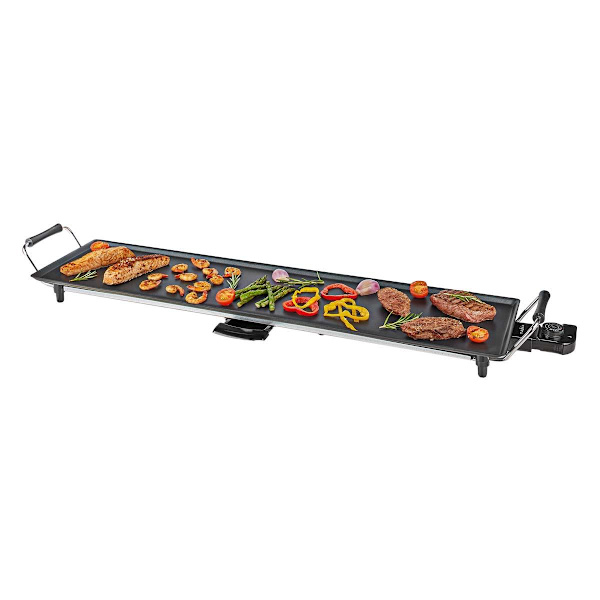 Teppanyaki Bordgrill - 90 x 23 cm Sort