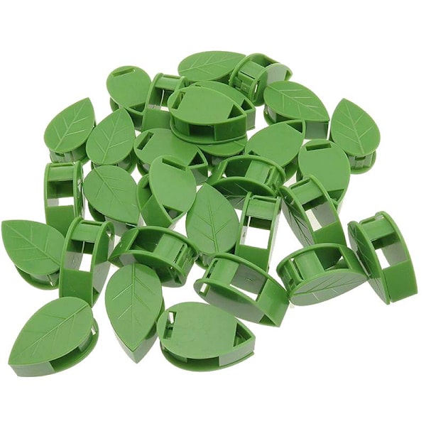 10x Itseliimautuvat Kiinnikkeet Kasveille Ja Kaapeleille Green