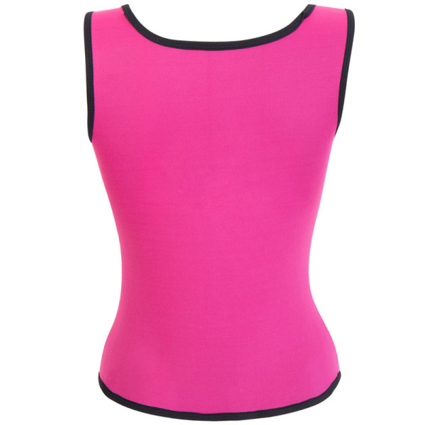 Slimming top til træning - Lyserød Pink L