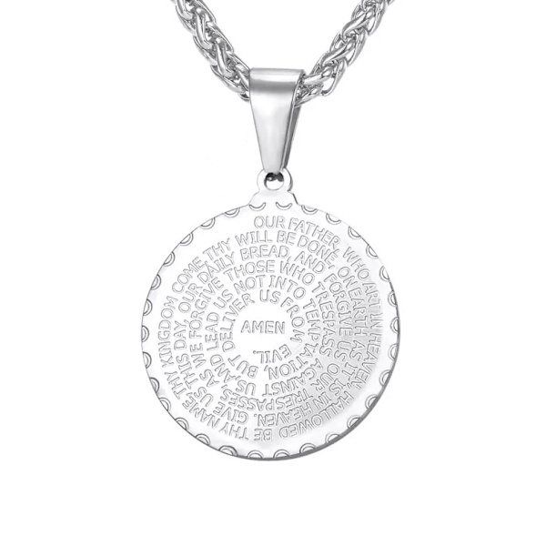 U7 Bönhalsband - Silver Silver