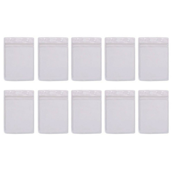 Läpinäkyvä henkilökorttikotelo, 10-pack Transparent