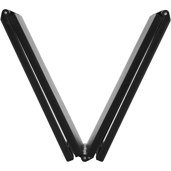 Sammenfoldeligt lommespejl - 4 spejle Black