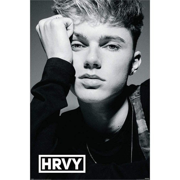 HRVY - Maxi Plakat Black