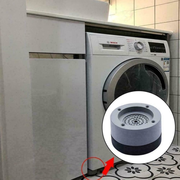 Vibrationsdämpare för Tvättmaskin - Grå grå