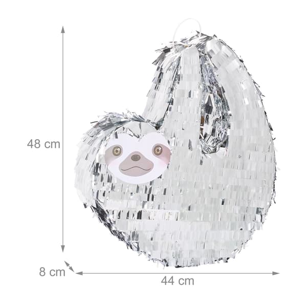 Pinata laiskiainen mailalla ja naamiolla