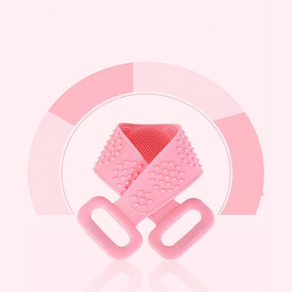 Skrubbverktyg för Duschen - Silikon - Rosa Rosa
