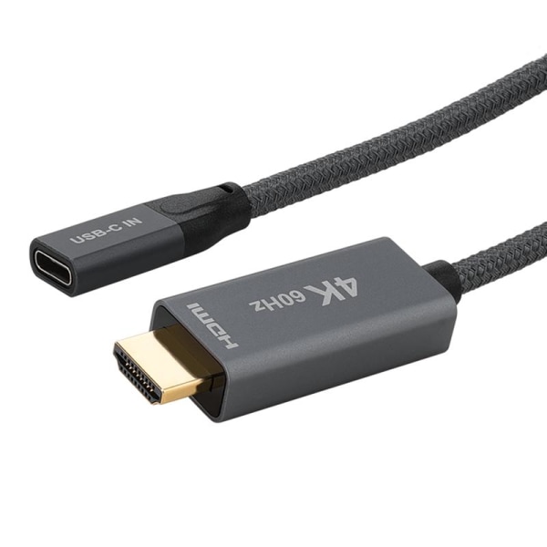 USB-C 3.1 till HDMI Adapter grå