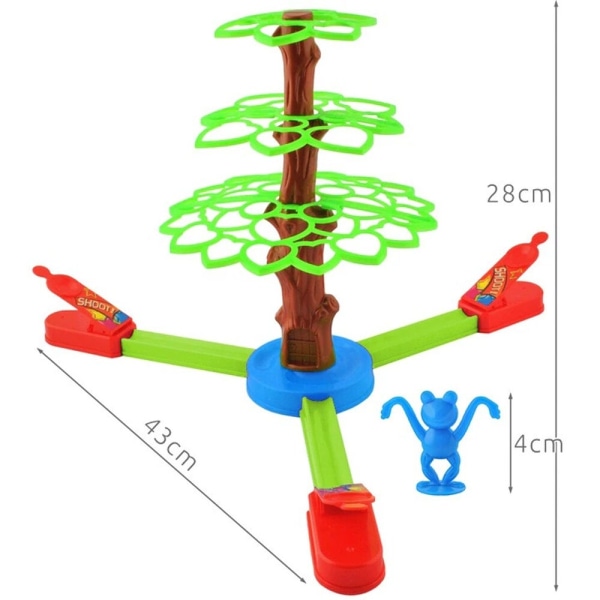 Spel - Hoppande Grodor - 3 Personer multifärg
