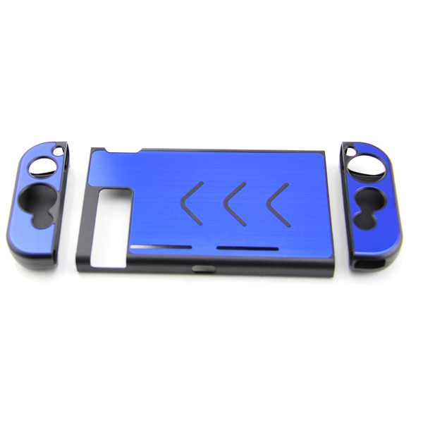 Stilrent cover til Nintendo Switch konsol - Blå Blue