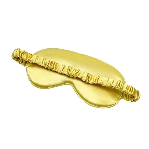 Mjuk Sovmask - Gul Guld