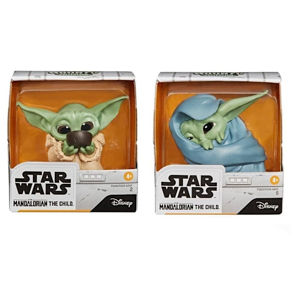 The Mandalorian, 2x Baby Yoda Figurer - Nr. 2 multifärg