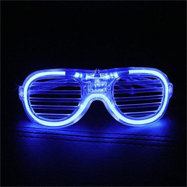 Valaisevat lasit - Siniset Blue